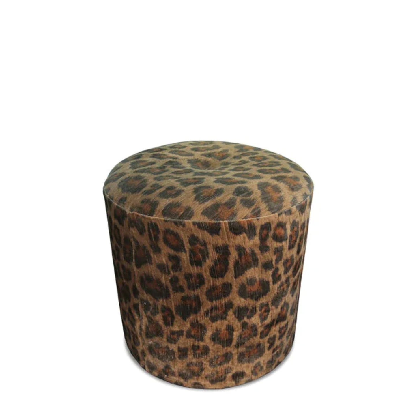 Leopard Ottoman