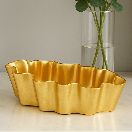 Jennie Gold Leaf Bowl
