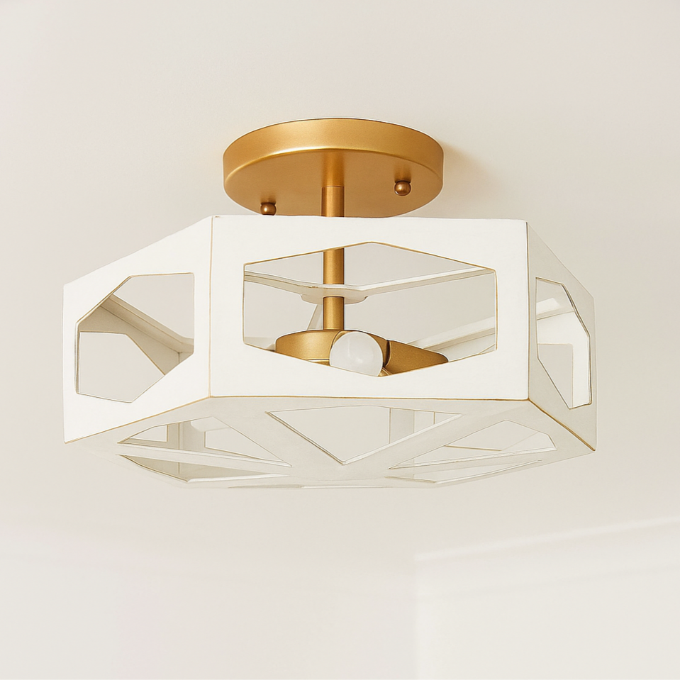 Mark Semi-Flush Pendant