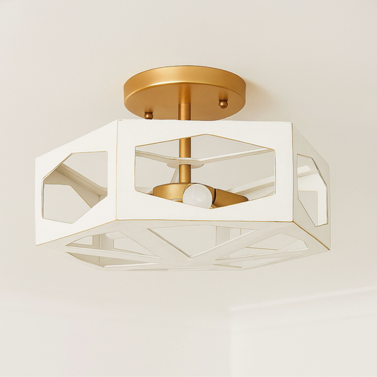 Mark Semi-Flush Pendant