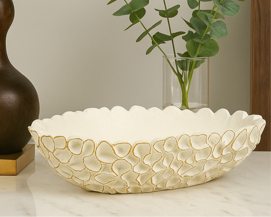Taylor Oval Swirl Bowl