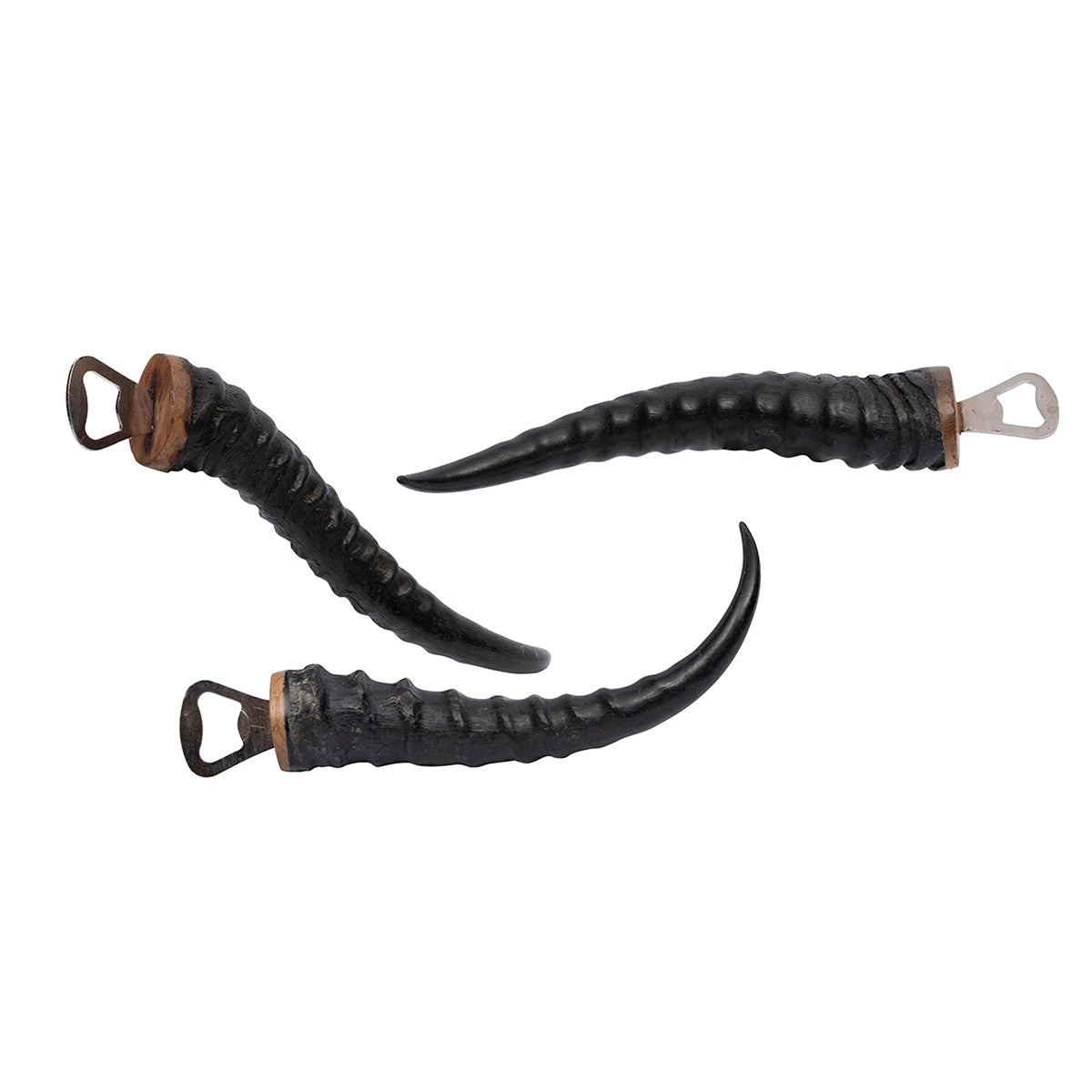 Ann Springbok Horn Bottle Opener