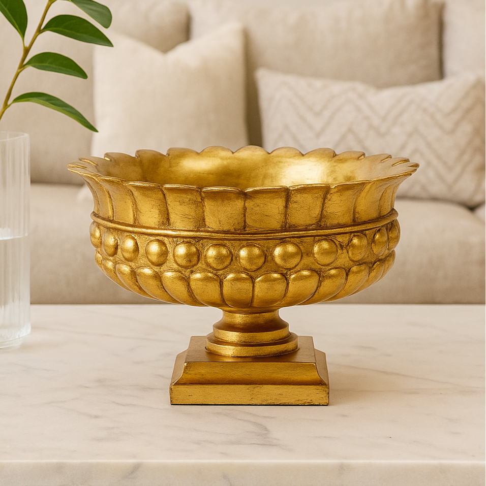 Benito Gold Leaf Bowl