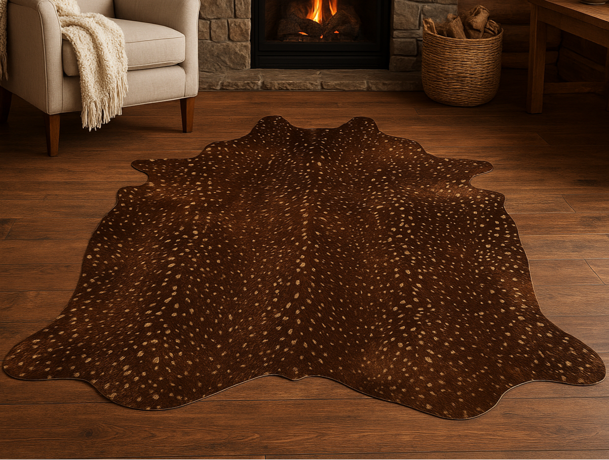 Brandy Cowhide Rug