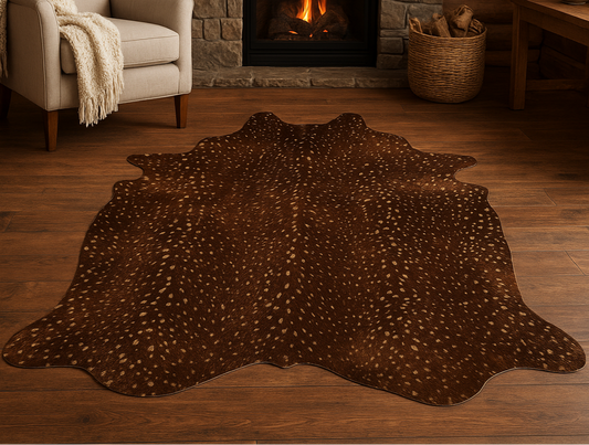 Brandy Cowhide Rug