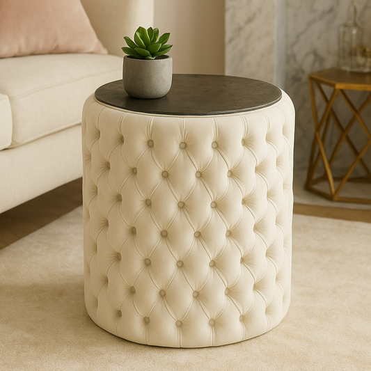 Lanai Mirror End Table