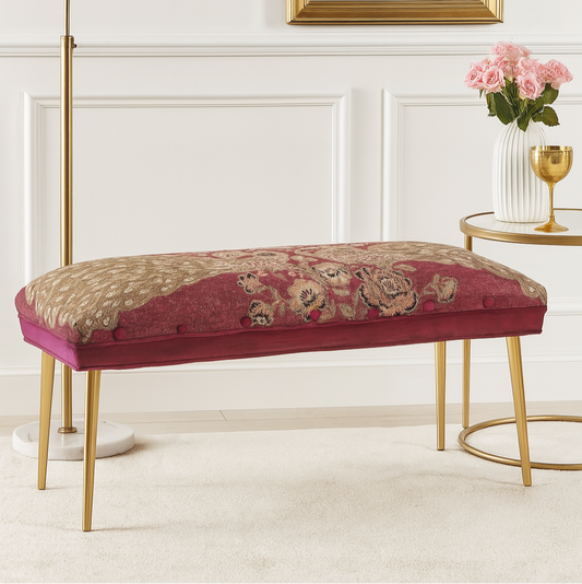 Claire Fuchsia Bench