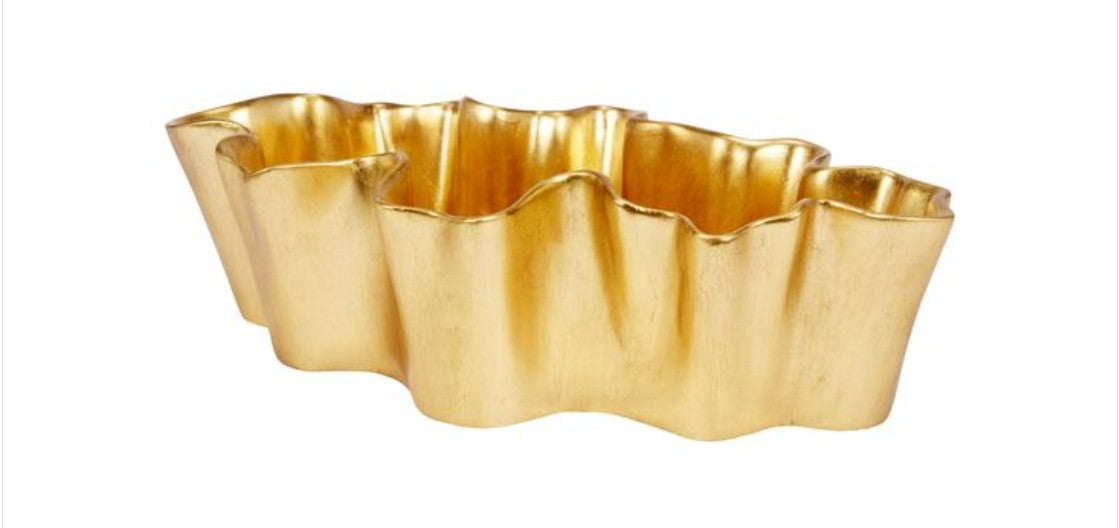 Jennie Gold Leaf Bowl